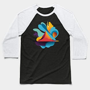 abstract landscape Baseball T-Shirt